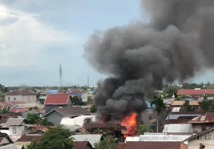 Kebakaran Di Banjarmasin Hari Ini Desember Pemukiman Padat