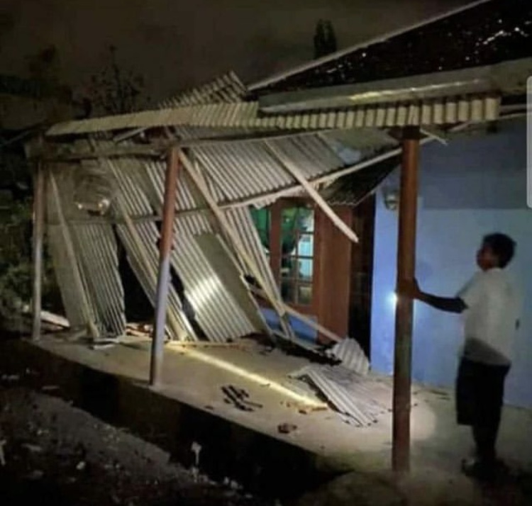 Belasan Rumah Rusak Dampak Gempa Bantul 30 Juni 2023 Hariane