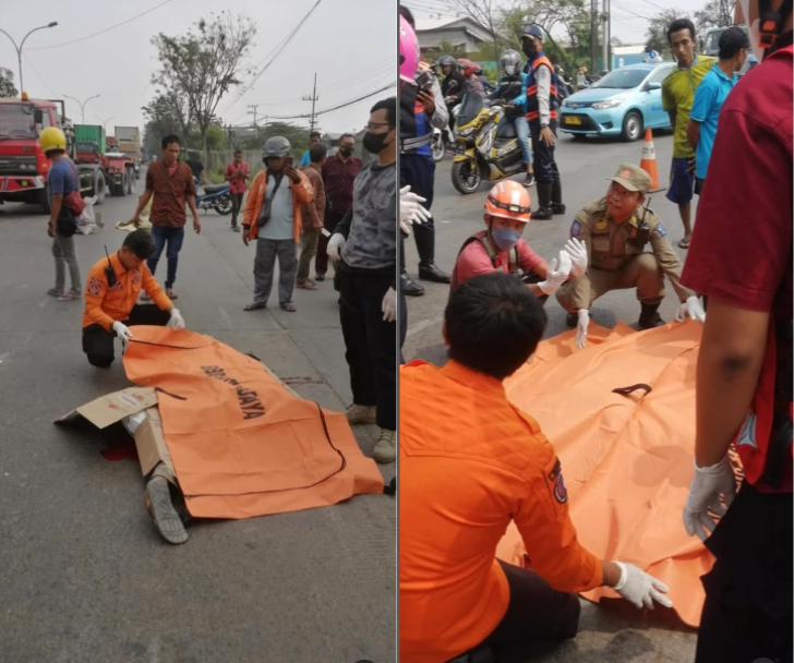 Pengendara Motor Di Tambak Langon Tewas Ditabrak Truk Warga Tuntut