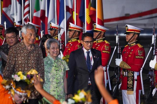 para pemimpin negara di Labuan Bajo