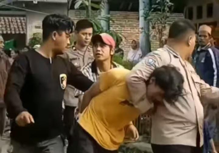 pencurian motor ditangkap warga di Lebak Banten