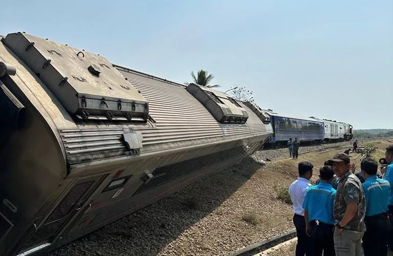 Kereta Anjlok di Wates Kulon Progo, Update Korban Luka Sebanyak 34 Orang