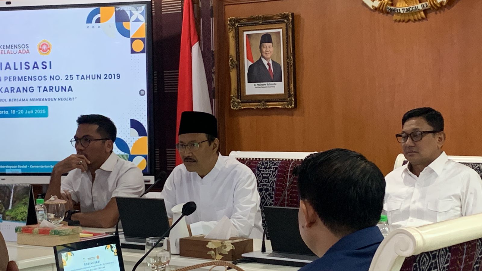 Seluruh Pengurus Provinsi Dukung Budisatrio Djiwandono Jadi Ketua Umum Karang Taruna