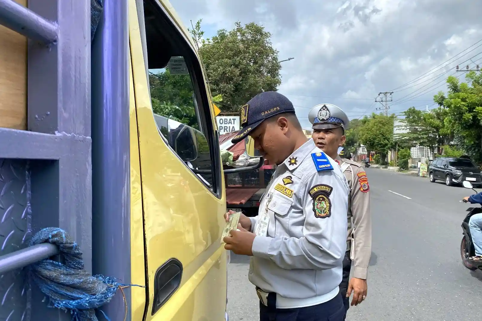 111 Kendaraan Terjaring Operasi oleh Dishub Yogyakarta