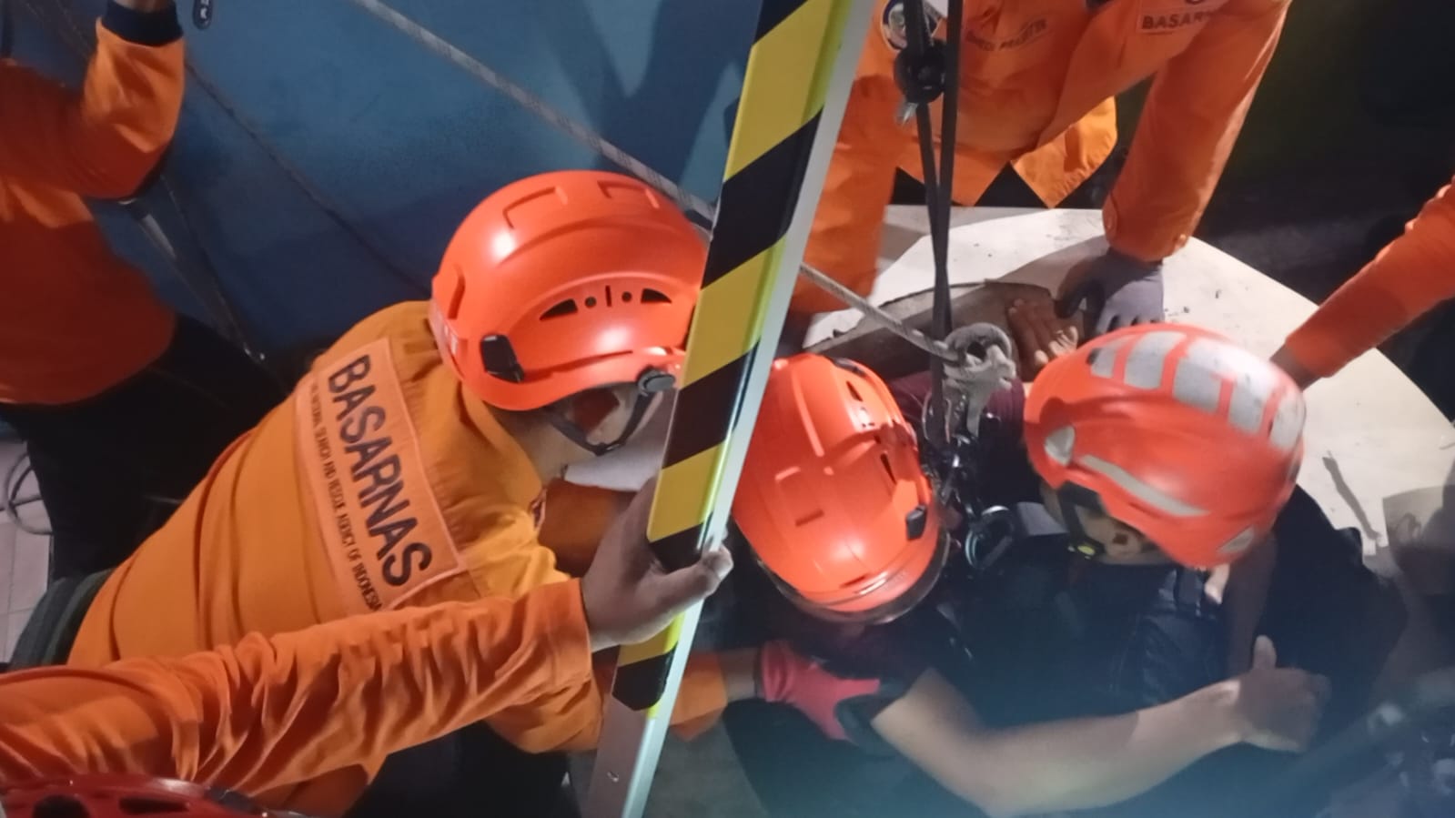 Tim SAR Evakuasi Warga yang Tercebur ke Sumur Sedalam 10 Meter di Ngaglik