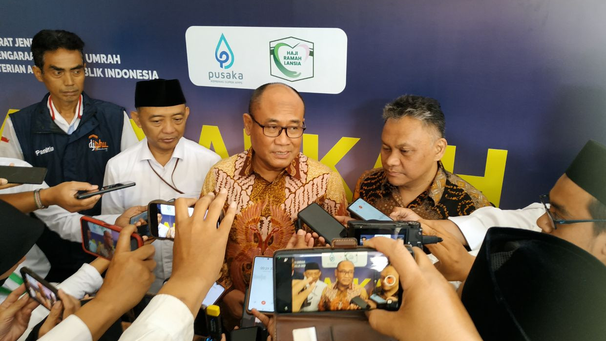 vaksin calon jamaah haji Indonesia