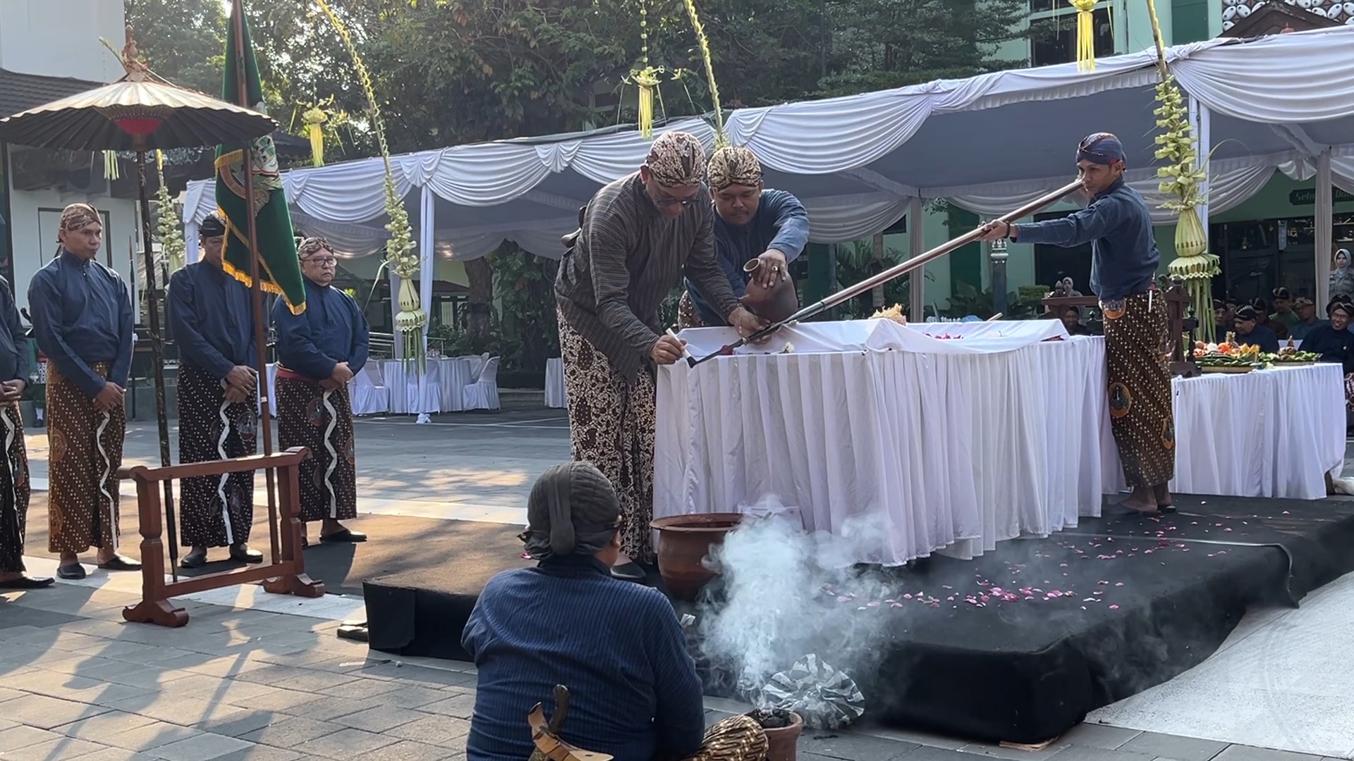 Jamasan Pusaka Tombak Kyai Wijaya Mukti Pemkot Yogyakarta