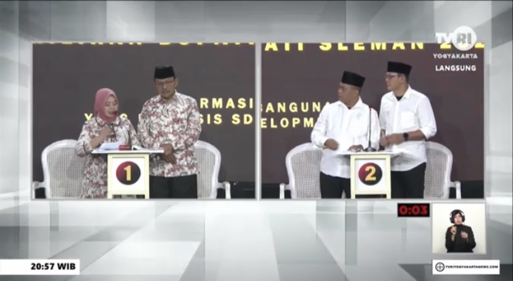 Bawaslu Kabupaten Sleman Sebut Telah Awasi Debat Pilkada Secara Profesional