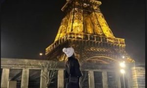 Foto kegiatan Anya Geraldine di Paris