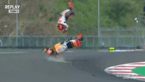 kecelakaan Marc Marquez di MotoGP
