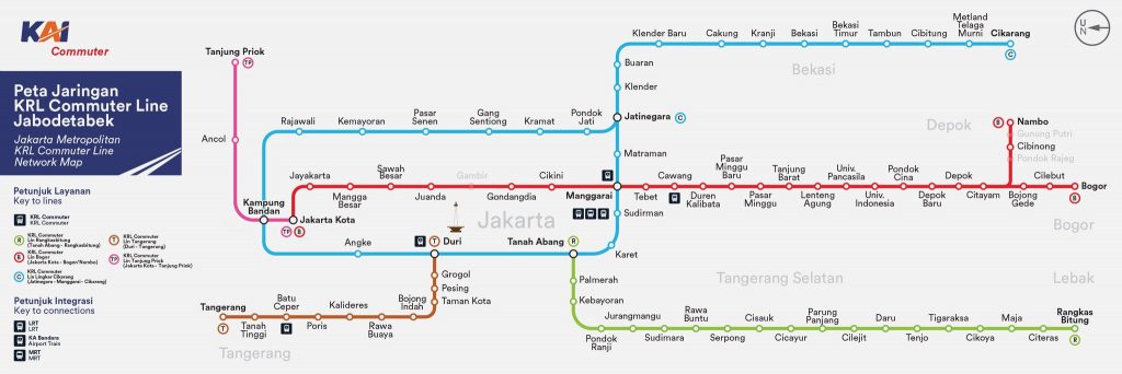Perubahan Jalur KRL Jabodetabek