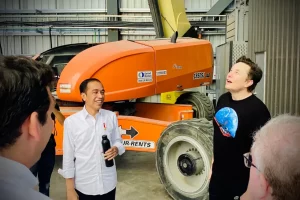 Jokowi bertemu Elon Musk di Amerika Serikat