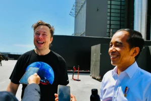 Jokowi bertemu Elon Musk di Amerika Serikat