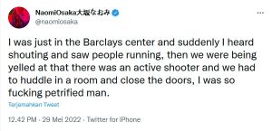 rumor penembakan di Barclays Center