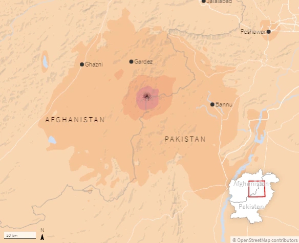 Gempa Afganishtan 2022