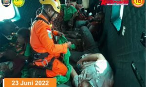 evakuasi penumpang pesawat Susi Air jatuh di Papua