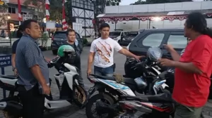 Kehilangan motor di Kota Lama Semarang