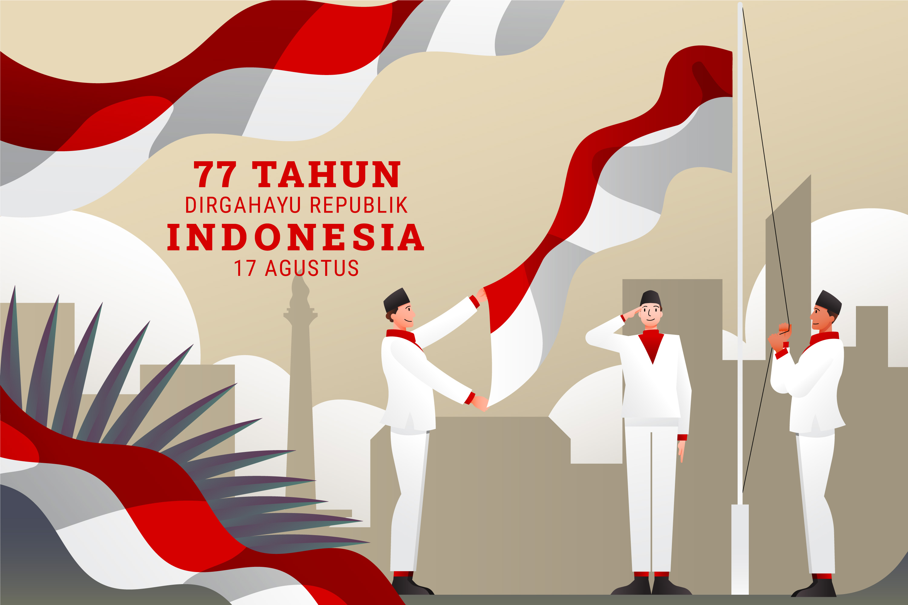 Menuju Hari Kemerdekaan Ri Ke 77 Berikut Aturan Pengibaran Bendera Merah Putih Yang Benar Saat 6390