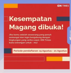 Info Magang WFH Berbayar