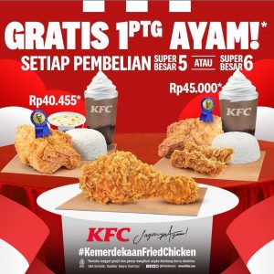 daftar promo makanan Hari Kemerdekaan