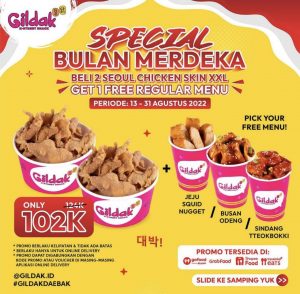 daftar promo makanan Hari Kemerdekaan