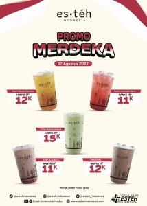 Promo Minuman 17 Agustus 2022