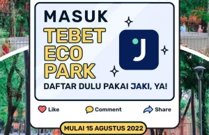 Tebet Eco Park dibuka kembali