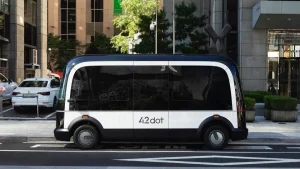 Bus Self Driving Bertenaga Listrik di Korea Selatan