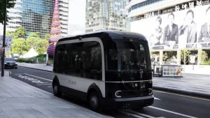 Bus Self Driving Bertenaga Listrik di Korea Selatan