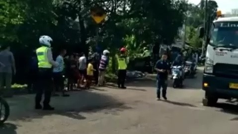 kecelakaan di Ciawi Bogor