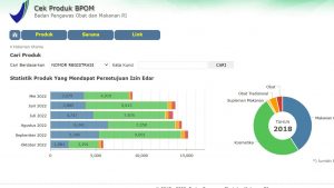 Cara cek kosmetik BPOM secara online