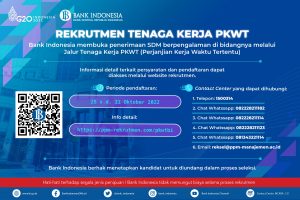 loker IT Bank Indonesia terbaru