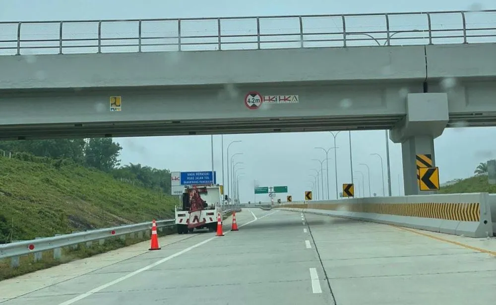 4.277 Kendaraan Lewati Tol Baru Pekanbaru Bangkinang, Ini Pesan Dirlantas Polda Riau
