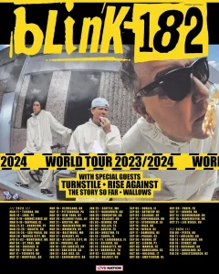 jadwal Blink-182 World Tour 2023/2024