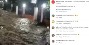 Banjir di Kalibaru Banyuwangi