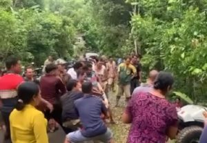 Proses evakuasi kecelakaan di Bali hari ini