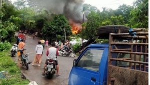 Kebakaran hari ini di Semarang