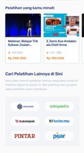 cara beli pelatihan Kartu Prakerja