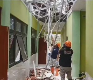Korban atap runtuh SD Muhammadiyah Bogor Gunungkidul