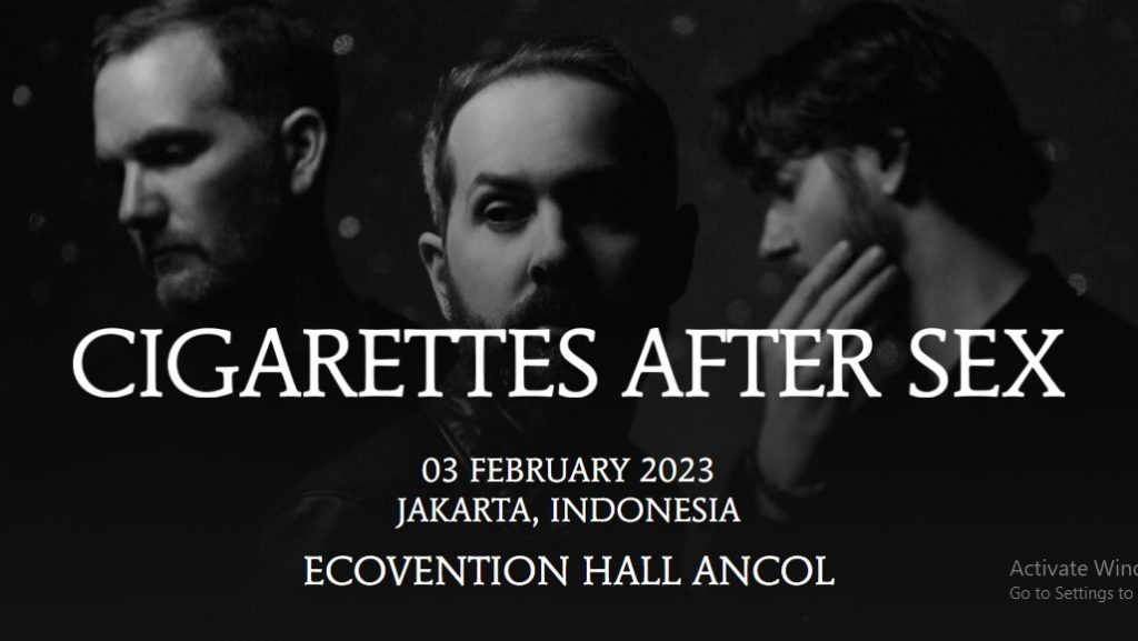 konser Cigarettes After Sex di Jakarta