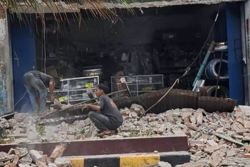 korban bencana gempa Cianjur