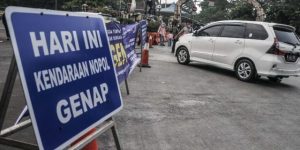Titik ganjil genap di Jakarta