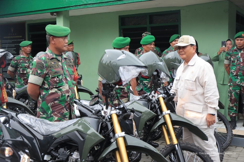 Prabowo Subianto apresiasi kinerja TNI