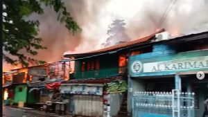 Kebakaran di Manggarai Jakarta Selatan