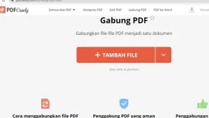 Cara Menggabungkan File Pdf Lewat HP