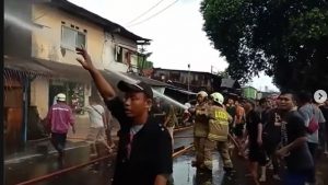 Kebakaran di Manggarai Jakarta Selatan