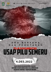 Rencana penayangan Film Dokumentar erupsi Gunung Semeru