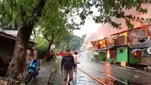 Kebakaran di Manggarai Jakarta Selatan hari ini