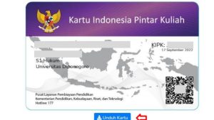 apa itu kartu kip kuliah digital