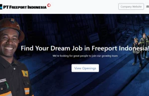 Lowongan Kerja PT Freeport Indonesia 2022